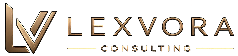 Lexvora Consulting official logo